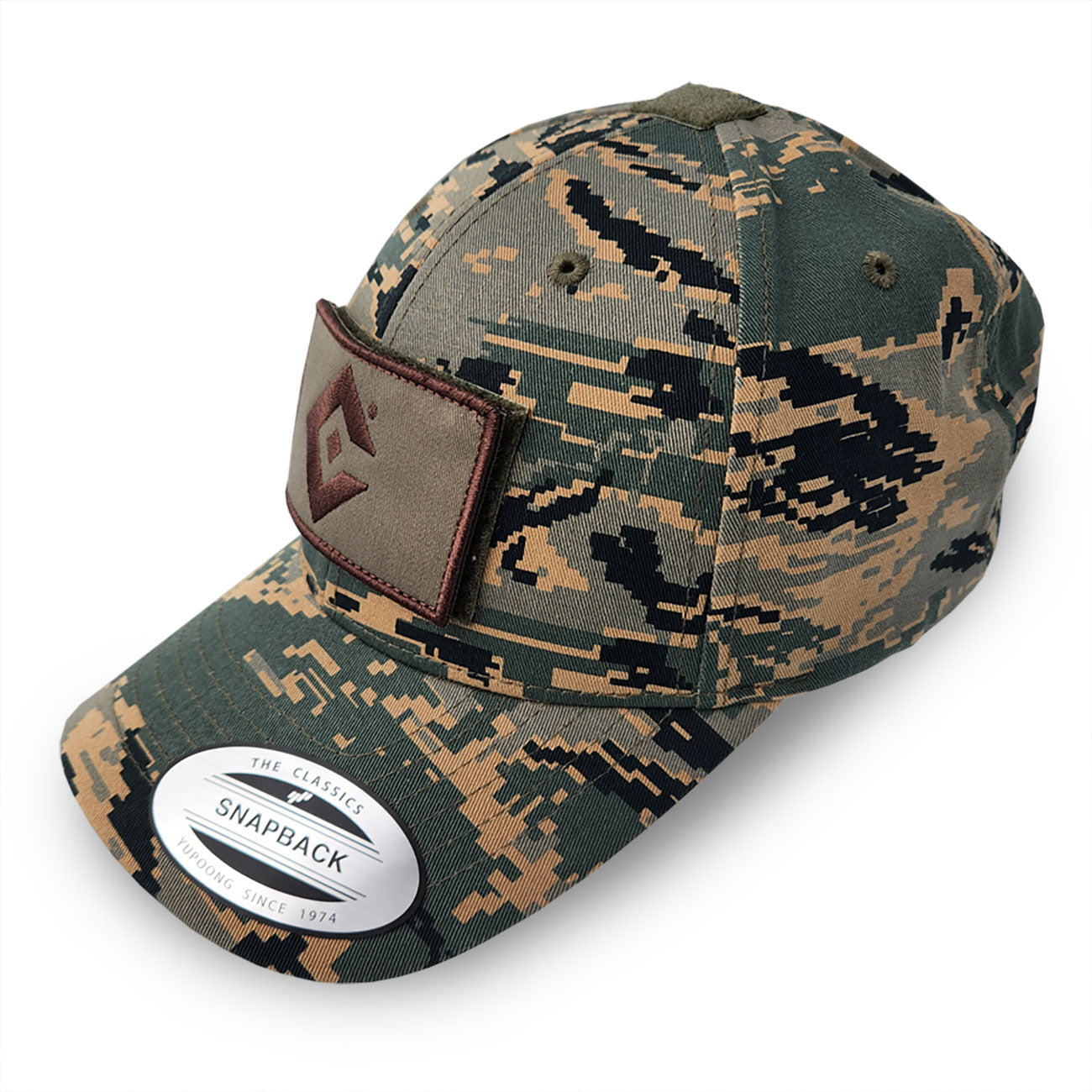 Camoulife Hunting Military Camouflage Outdoor Structured YP Velcro Patch Baseball Camo Camouflage Cap