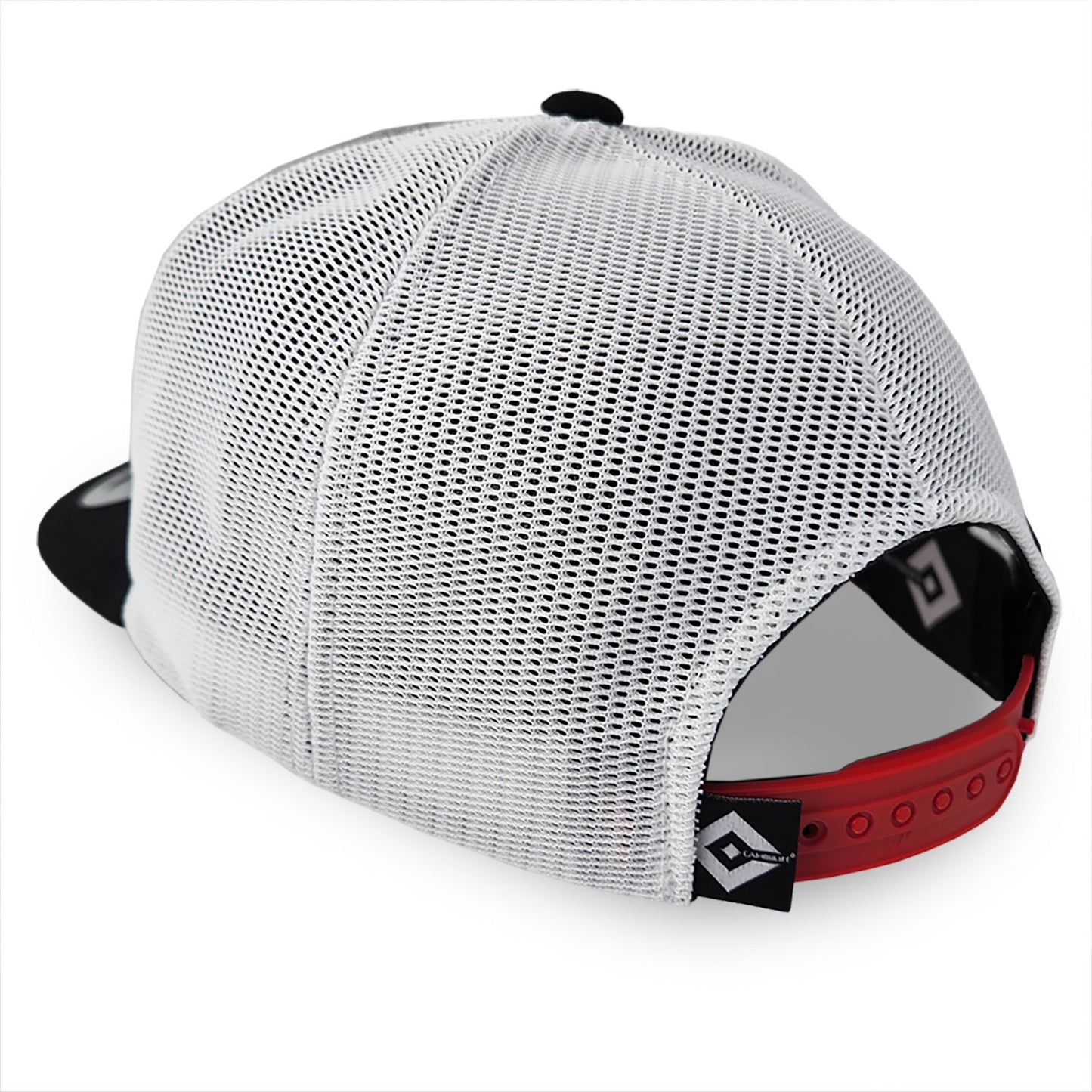 FB708 Camoulife Hunting Vintage Outdoor Patch Baseball Trucker Cap (110 Trucker Cap) Black