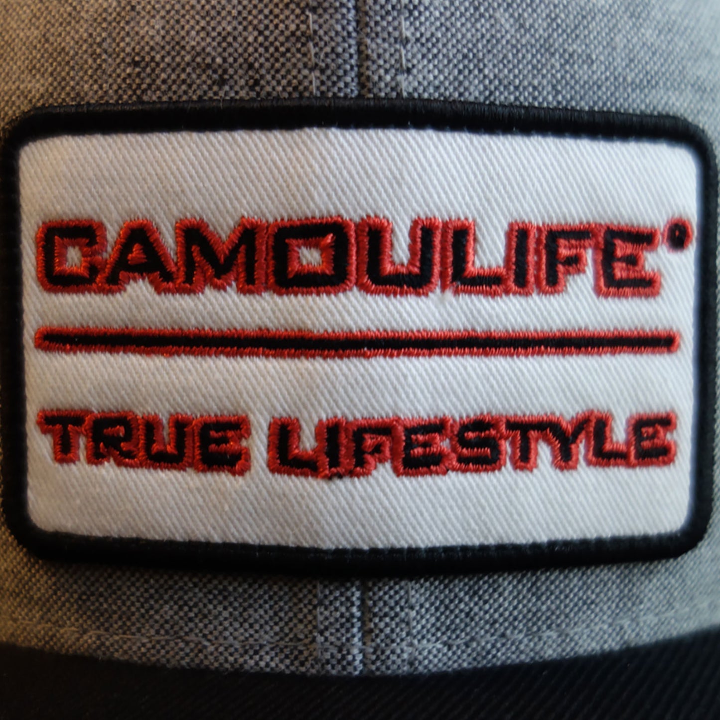 FB708 Camoulife Hunting Vintage Outdoor Patch Baseball Trucker Cap (110 Trucker Cap) Black