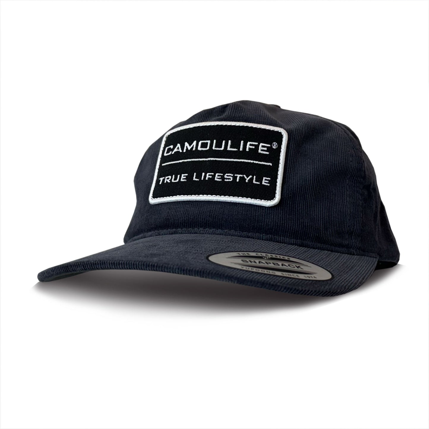 Outdoor Premium Camo Baseball Corduroy Flexfit YP Snapback Cap