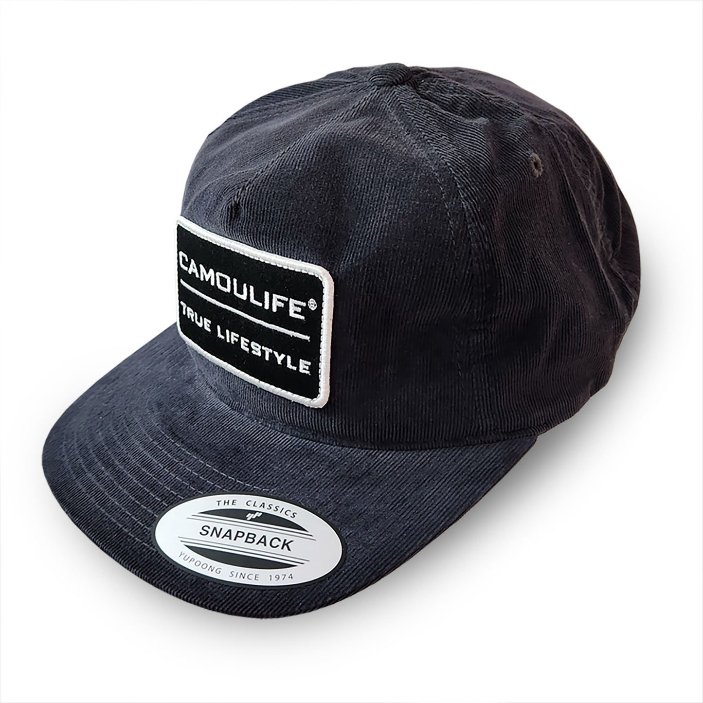 Outdoor Premium Camo Baseball Corduroy Flexfit YP Snapback Cap